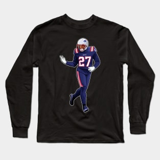 JC Jackson #27 Celebrates His Pick Long Sleeve T-Shirt